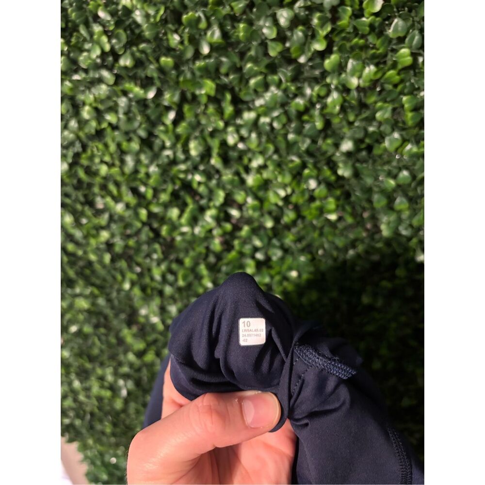 Lululemon Narrow Waistband Tennis Skirt Navy Blue Sz 10 - Picture 6 of 7